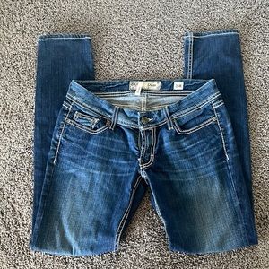 BKE Stella Low Rise Skinny Jeans, size 28R